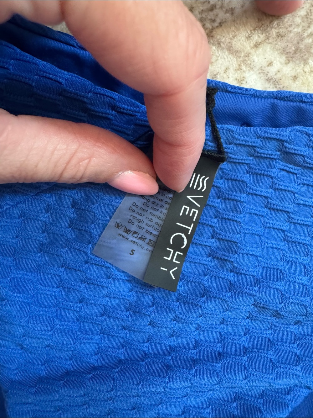 Vetchy Blue Bikini - Picture 2 of 3